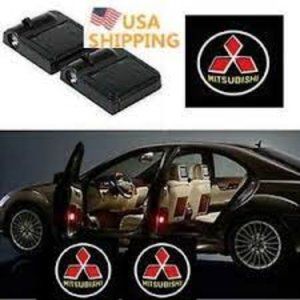 4x PCs Car Logo LED Welcome Light Wireless LED Shadow Projector Car Door Laser K